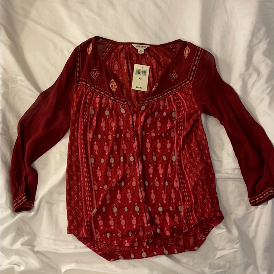 Lucky Brand Blouse Brand New